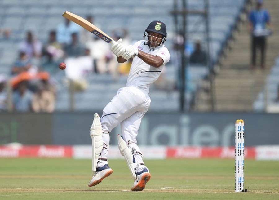 Pune Test: Mayank ton, two 50s help India to 273/3 on Day 1